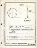 Manufacturer's drawing for Generic Parts - Aviation Standards. Drawing number an3044