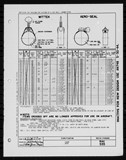 Manufacturer's drawing for Generic Parts - Aviation Standards. Drawing number bac535