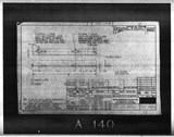 Manufacturer's drawing for North American Aviation T-28 Trojan. Drawing number 200-54194