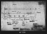 Manufacturer's drawing for North American Aviation B-25 Mitchell Bomber. Drawing number 108-631118