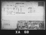 Manufacturer's drawing for Chance Vought F4U Corsair. Drawing number 19636
