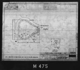 Manufacturer's drawing for North American Aviation B-25 Mitchell Bomber. Drawing number 98-53008
