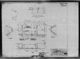 Manufacturer's drawing for North American Aviation B-25 Mitchell Bomber. Drawing number 98-52148