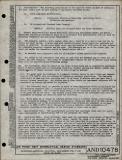 Manufacturer's drawing for Generic Parts - Aviation Standards. Drawing number and10478