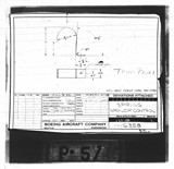 Manufacturer's drawing for Boeing Aircraft Corporation B-17 Flying Fortress. Drawing number 1-16358