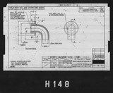 Manufacturer's drawing for North American Aviation B-25 Mitchell Bomber. Drawing number 98-58367