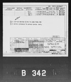 Manufacturer's drawing for Boeing Aircraft Corporation B-17 Flying Fortress. Drawing number 1-20367