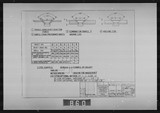 Manufacturer's drawing for Beechcraft T-34 Mentor. Drawing number 308426