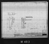 Manufacturer's drawing for North American Aviation B-25 Mitchell Bomber. Drawing number 98-531501