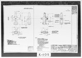 Manufacturer's drawing for Chance Vought F4U Corsair. Drawing number 37557