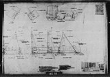 Manufacturer's drawing for North American Aviation B-25 Mitchell Bomber. Drawing number 98-53453