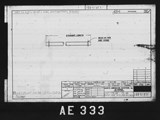 Manufacturer's drawing for North American Aviation B-25 Mitchell Bomber. Drawing number 108-51861