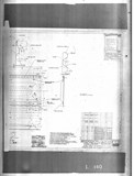 Manufacturer's drawing for North American Aviation T-28 Trojan. Drawing number 200-34305