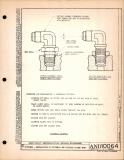 Manufacturer's drawing for Generic Parts - Aviation Standards. Drawing number and10064