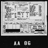 Manufacturer's drawing for Boeing Aircraft Corporation B-17 Flying Fortress. Drawing number 1-28395