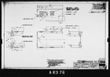 Manufacturer's drawing for North American Aviation B-25 Mitchell Bomber. Drawing number 98-51154