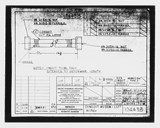 Manufacturer's drawing for Beechcraft AT-10 Wichita - Private. Drawing number 104438