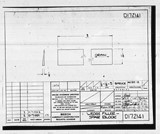 Manufacturer's drawing for Beechcraft Beech Staggerwing. Drawing number D172141