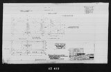 Manufacturer's drawing for North American Aviation B-25 Mitchell Bomber. Drawing number 98-54067