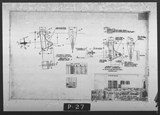 Manufacturer's drawing for Chance Vought F4U Corsair. Drawing number 10634