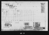 Manufacturer's drawing for North American Aviation B-25 Mitchell Bomber. Drawing number 108-71141