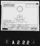 Manufacturer's drawing for Lockheed Corporation P-38 Lightning. Drawing number 197738