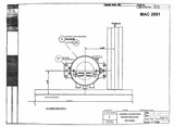 Manufacturer's drawing for Vickers Spitfire. Drawing number 36136