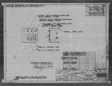 Manufacturer's drawing for North American Aviation B-25 Mitchell Bomber. Drawing number 108-54112