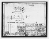 Manufacturer's drawing for Beechcraft (Beech Aircraft Corporation) AT-10 Wichita - Private. Drawing number 105879