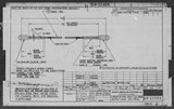 Manufacturer's drawing for North American Aviation B-25 Mitchell Bomber. Drawing number 98-33409