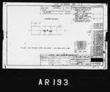 Manufacturer's drawing for North American Aviation B-25 Mitchell Bomber. Drawing number 19-45016_AR - Standards