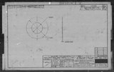 Manufacturer's drawing for North American Aviation B-25 Mitchell Bomber. Drawing number 98-58374