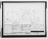 Manufacturer's drawing for Boeing Aircraft Corporation B-17 Flying Fortress. Drawing number 41-658