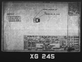 Manufacturer's drawing for Chance Vought F4U Corsair. Drawing number 38499