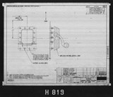 Manufacturer's drawing for North American Aviation B-25 Mitchell Bomber. Drawing number 108-53311