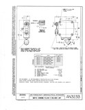 Manufacturer's drawing for Generic Parts - Aviation General Manuals. Drawing number AN3233