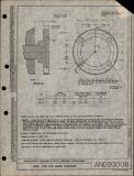 Manufacturer's drawing for Generic Parts - Aviation Standards. Drawing number and20008