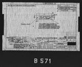 Manufacturer's drawing for North American Aviation B-25 Mitchell Bomber. Drawing number 108-537623