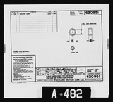 Manufacturer's drawing for Packard Packard Merlin V-1650. Drawing number 620951