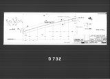 Manufacturer's drawing for Douglas Aircraft Company Inc. C-47 Skytrain. Drawing number 3117669