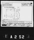 Manufacturer's drawing for Lockheed Corporation P-38 Lightning. Drawing number 198760