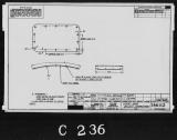 Manufacturer's drawing for Lockheed Corporation P-38 Lightning. Drawing number 196112