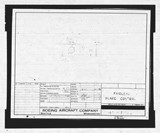 Manufacturer's drawing for Boeing Aircraft Corporation B-17 Flying Fortress. Drawing number 41-1252