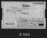 Manufacturer's drawing for North American Aviation B-25 Mitchell Bomber. Drawing number 108-53806