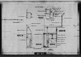 Manufacturer's drawing for North American Aviation B-25 Mitchell Bomber. Drawing number 98-58054