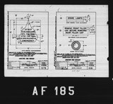 Manufacturer's drawing for North American Aviation B-25 Mitchell Bomber. Drawing number 1d81
