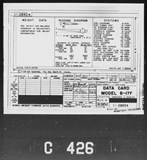 Manufacturer's drawing for Boeing Aircraft Corporation B-17 Flying Fortress. Drawing number 1-28934