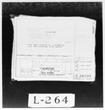 Manufacturer's drawing for Chance Vought F4U Corsair. Drawing number 34299