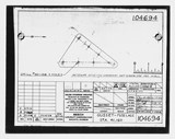 Manufacturer's drawing for Beechcraft AT-10 Wichita - Private. Drawing number 104694