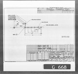 Manufacturer's drawing for Bell Aircraft P-39 Airacobra. Drawing number 33-733-052